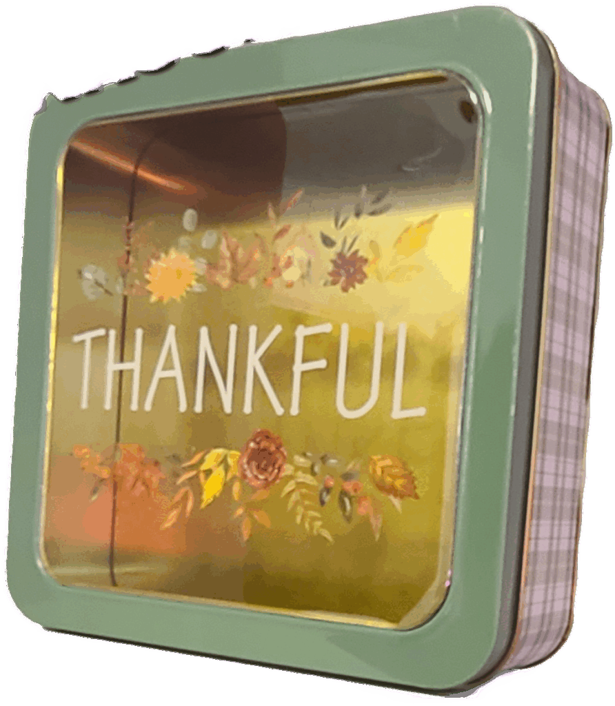 Thankful candy box