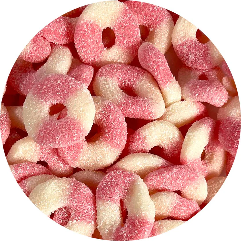 Sour Pink Lemonade Rings