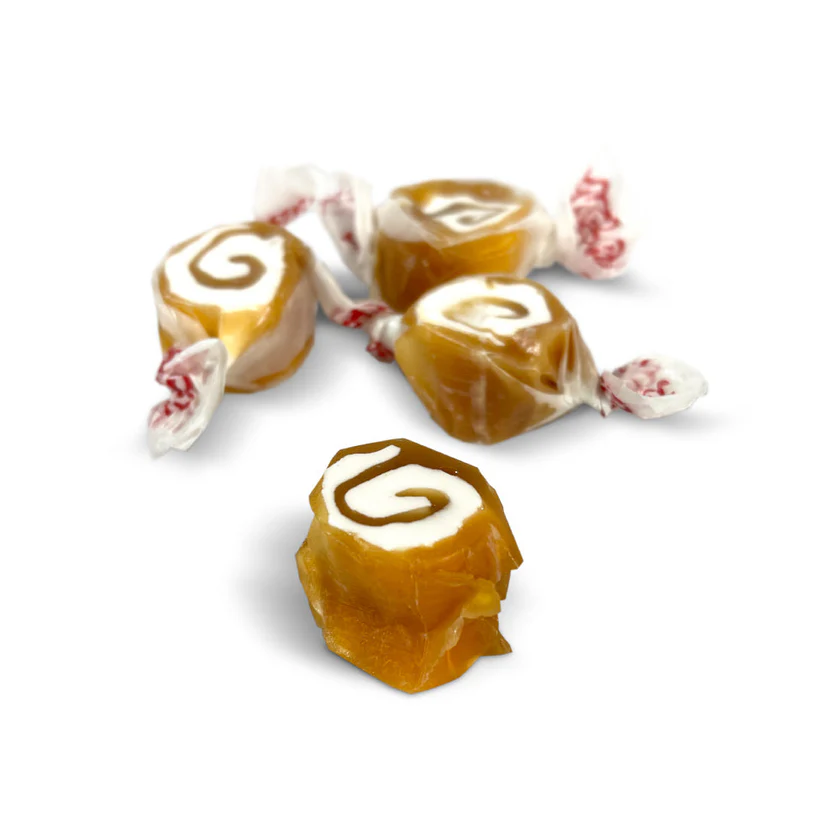 caramel swirl taffy